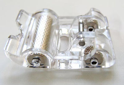 Roller Foot for Denim / Velvet (Universal to suit 7mm and 5mm machines)