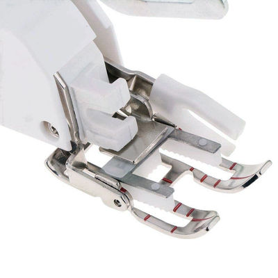 Walking Foot with Guide Low Shank Open Toe (Suits Low Shank 7mm and 5mm machines)