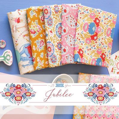 Tilda Fabric - Jubilee Fat Quarter 1/4 Bundle