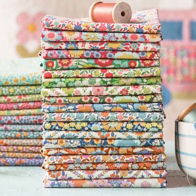 Tilda Fabric - Wallflower Fat Eighth 1/8 Bundle