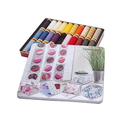 Gutermann 100% Mercerised Cotton Sewing Thread Box - 30 Reels