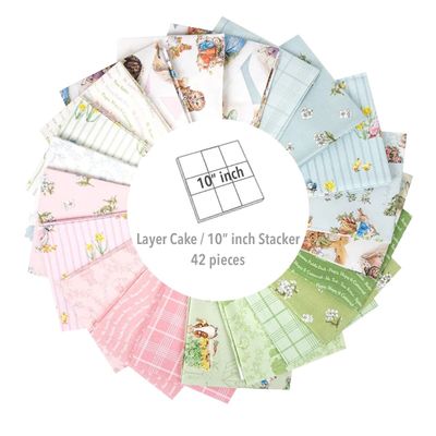 Peter Rabbit & Friends by Riley Blake Designs - Layer Cake / 10" inch Squares