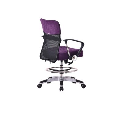 Horn Lux-i Sewing Arm Chair - for Adjustable Height Sewing & Cutting - Viola Purple