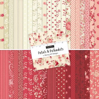 Moda Petals & Polka Dots by Bunny Hill Designs - Charm Pack