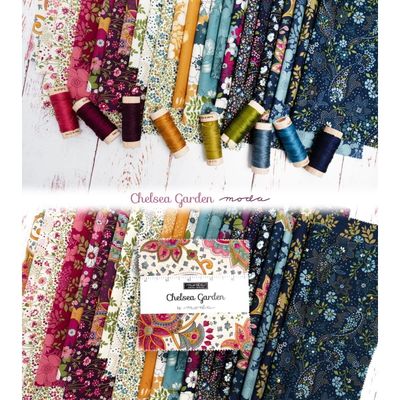 Moda Fabric Chelsea Garden 2026 - Charm Pack 5" Square