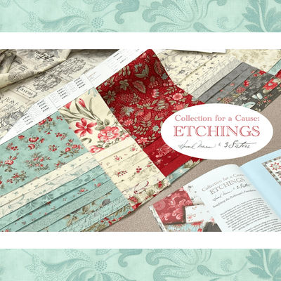 Moda Etchings by 3 Sisters - Layer Cake (Collection for a Cause)