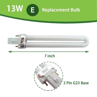 Ott-Lite Bulb 13W HD (Type E) - Replacement Tube for Folding Task Lamp After 2008