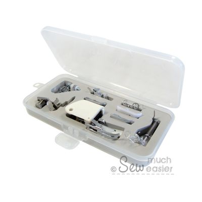 Denim & Dressmaking Sewing Machine Presser Foot Set (Universal for Low Shank 7mm & 5mm machines)
