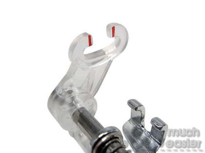 Darning Foot Open Toe for Free-Motion Quilting (Low Shank for 7mm & 5mm machines)