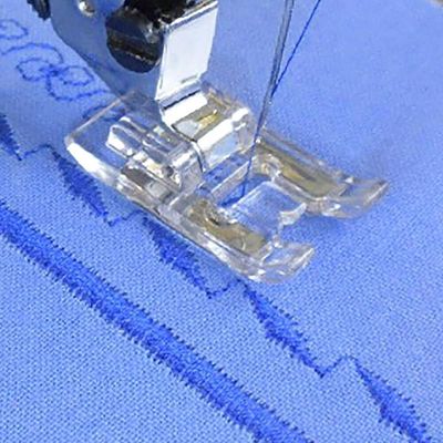 Satin Stitch Applique Foot - Clear (Universal for 7mm & 5mm machines)