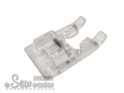 Open Toe Applique Foot Clear (Universal for 7mm & 5mm machines)