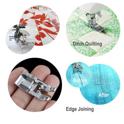 Edge Joining / Ditch Quilting Foot (Universal for 7mm & 5mm machines)