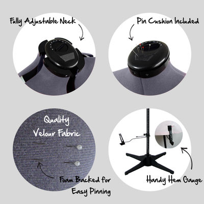 Adjustoform Diana Petite Mannequin Size 4 - 10