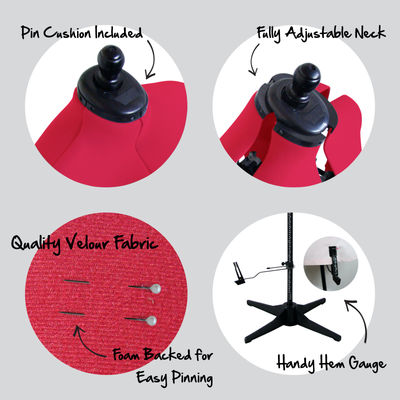 Adjustoform Diana Mannequin Large Size C (20 - 24)