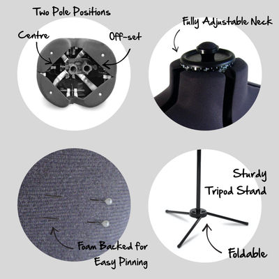 Adjustoform SupaFit Male Mannequin for Tailoring / Trousers / Menswear