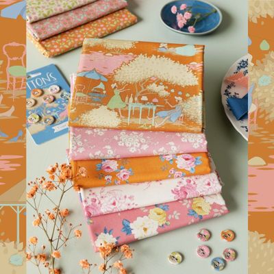 Tilda Fabric - Sunday Brunch Fat Eighth 1/8 Bundle