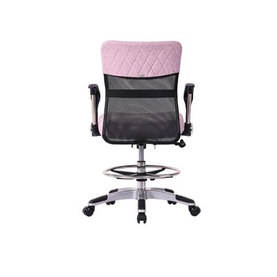 Horn Lux-i Sewing Arm Chair - for Adjustable Height Sewing & Cutting - Pink