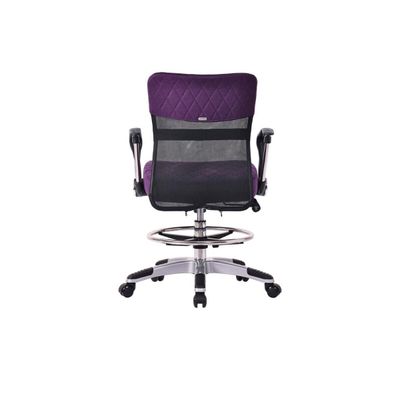 Horn Lux-i Sewing Arm Chair - for Adjustable Height Sewing & Cutting - Viola Purple