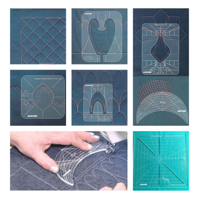 Janome Ruler Work Kit + Foot (202-442-000) for Low Shank Top Loading Models