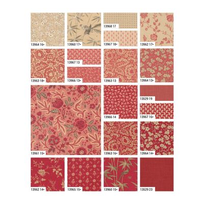 Moda Rouenneries Trois by French General - Jelly Roll