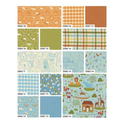 Moda Animal Park Fun by Stacy Iest Hsu - Charm Pack 