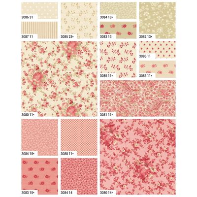 Moda Petals & Polka Dots by Bunny Hill Designs - Charm Pack