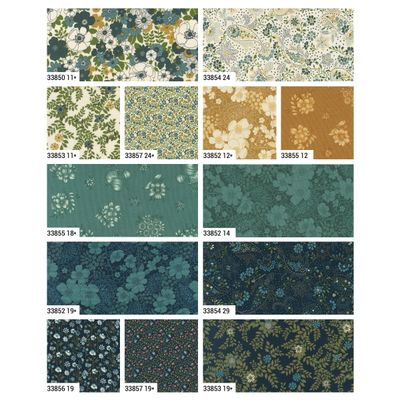 Moda Fabric Chelsea Garden 2026 - Charm Pack 5" Square