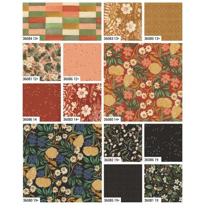 Moda Fabric Brookside by One Canoe Two - Charm Pack