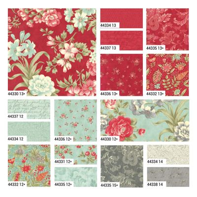 Moda Etchings by 3 Sisters - Jelly Roll (Collection for a Cause)