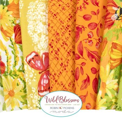 Moda Wild Blossoms by Robin Pickens - Jelly Roll