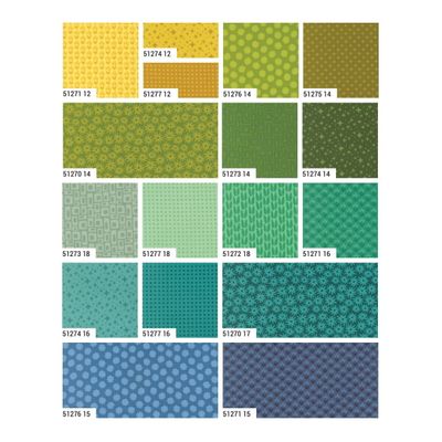 Moda Fabric Scenery by Elizabeth Hartman - Jelly Roll