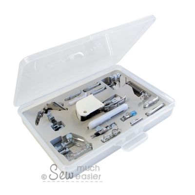 Ultimate Sewing Machine Foot Set (Universal for Low Shank 7mm machines)