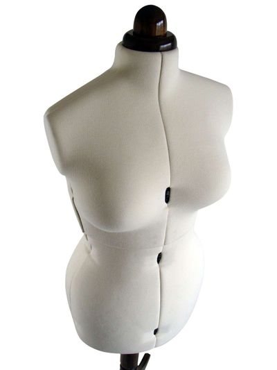 Adjustoform Lady Valet Mannequin Medium Size 14 - 20 in Natural