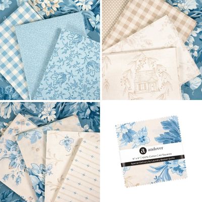 Special Delivery Charm Pack - by Laundry Basket Quilts for Andover Fabrics