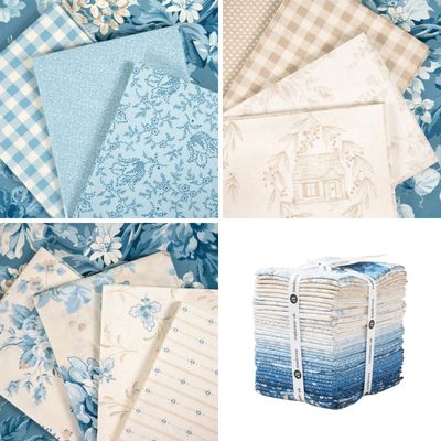 Special Delivery Fat Quarter Bundle - by Laundry Basket Quilts for Andover Fabrics