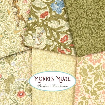 Moda William Morris Muse by Barbara Brackman - Charm Pack