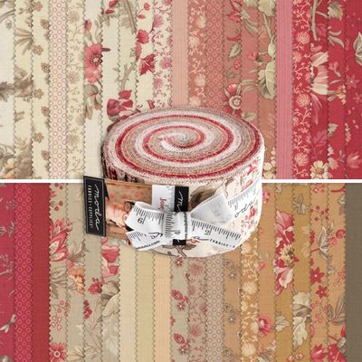 Moda Fabric Joie de Vivre by French General - Jelly Roll