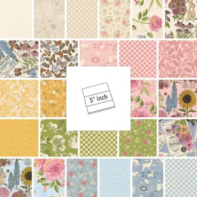 Moda My Secret Garden by Stacy Iest Hsu - Charm Pack
