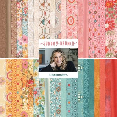 Moda Sunday Brunch by Basic Grey - Layer Cake