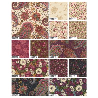 Moda Fabric Chelsea Garden 2026 - Charm Pack 5" Square