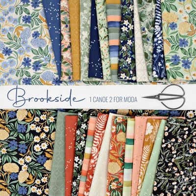 Moda Fabric Brookside by One Canoe Two - Charm Pack