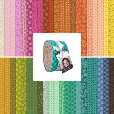 Moda Fabric Scenery by Elizabeth Hartman - Jelly Roll