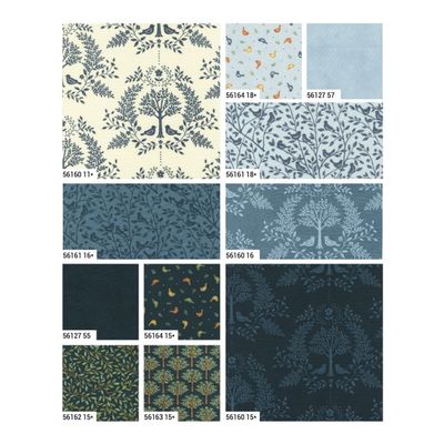 Moda Fabric Family Tree by Deb Strain - Charm Pack