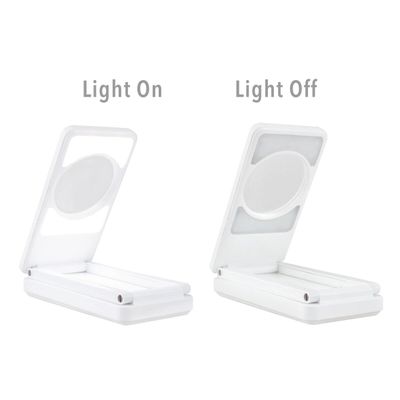 Triumph Z-Folding Portable LED Magnifier Lamp - Rechargeable Sewing Travel Light