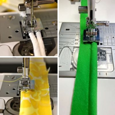 Double Welting Piping Foot (Universal for 7mm & 5mm machines)