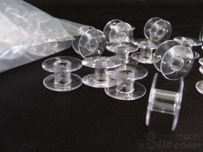 Bulk Pack of 500 Empty Plastic Bobbins