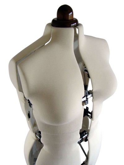 Adjustoform Lady Valet Mannequin Medium Size 14 - 20 in Natural