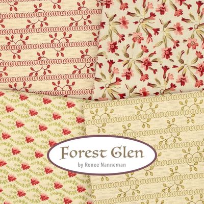Forest Glen Charm Pack by Renee Nanneman for Andover Fabrics