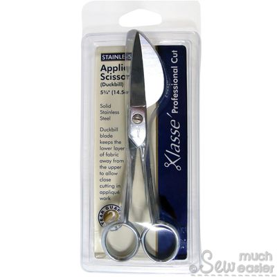 Duckbill Applique Scissors - 15mm / 6 inch by Klasse