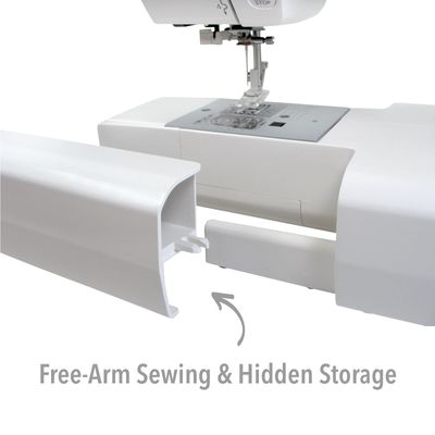 Janome DC2050 Budget Computerised Sewing Machine + 15-Piece Presser Feet Set